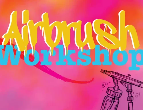 Airbrush Workshop mit Juri Lubunko 🎨