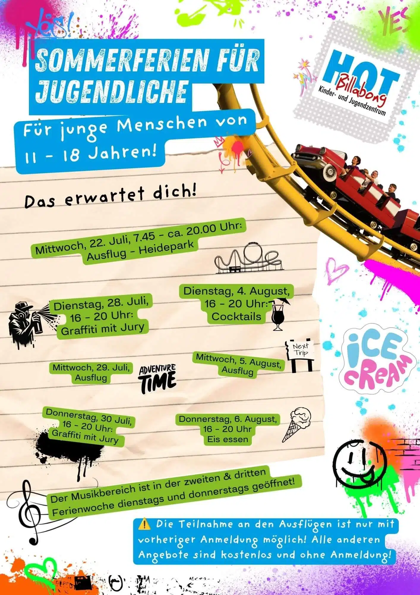 Sommer Jugendliche 2026